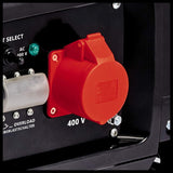 Einhell Stromerzeuger (Benzin) TC-PG 55/E5 (5500 W Maximalleistung, 5000 W max. Dauerleistung, 25 L Tank, 4-Takt-Motor, 2x 230 V, 1x 400 V, Ölmangelsicherung)