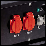 Einhell Stromerzeuger (Benzin) TC-PG 55/E5 (5500 W Maximalleistung, 5000 W max. Dauerleistung, 25 L Tank, 4-Takt-Motor, 2x 230 V, 1x 400 V, Ölmangelsicherung)
