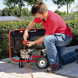 Einhell Stromerzeuger (Benzin) TC-PG 55/E5 (5500 W Maximalleistung, 5000 W max. Dauerleistung, 25 L Tank, 4-Takt-Motor, 2x 230 V, 1x 400 V, Ölmangelsicherung)